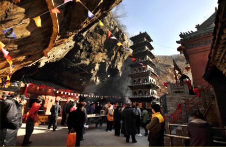 大黑山风景区迎来新年旅游“开门红”