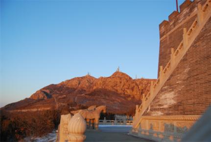 黑山冬景